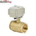 La fábrica de Gutentop proporciona directamente la válvula solenoide de latón de agua motorizada de calidad